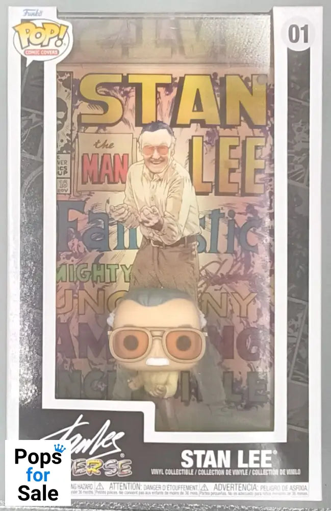 01 Stan Lee Comic Covers (Stan Lee) Funko POP