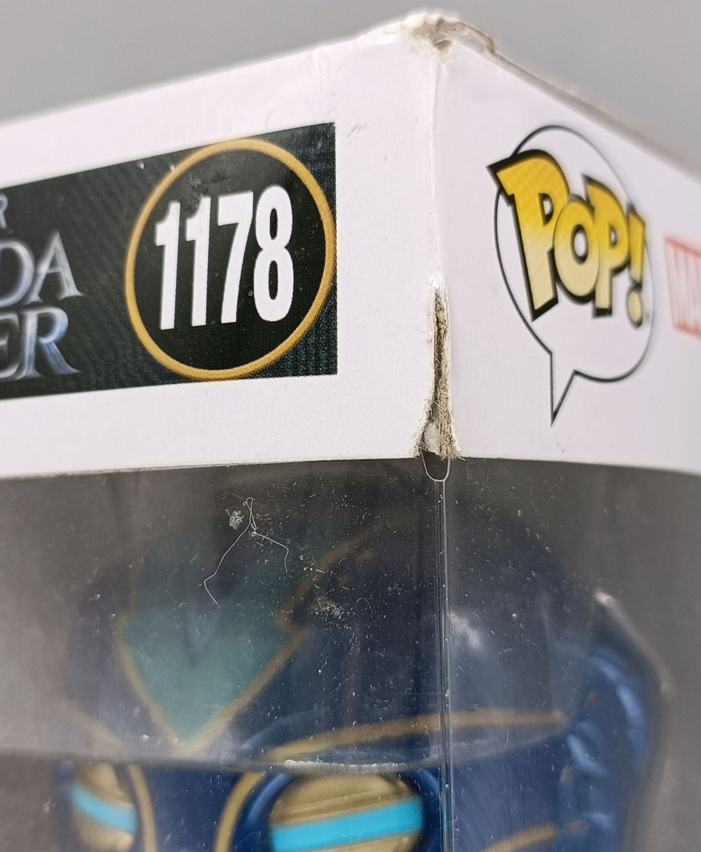 1178 Aneka (Midnight Angel) Marvel Wakander Forever Funko POP - Box Damaged