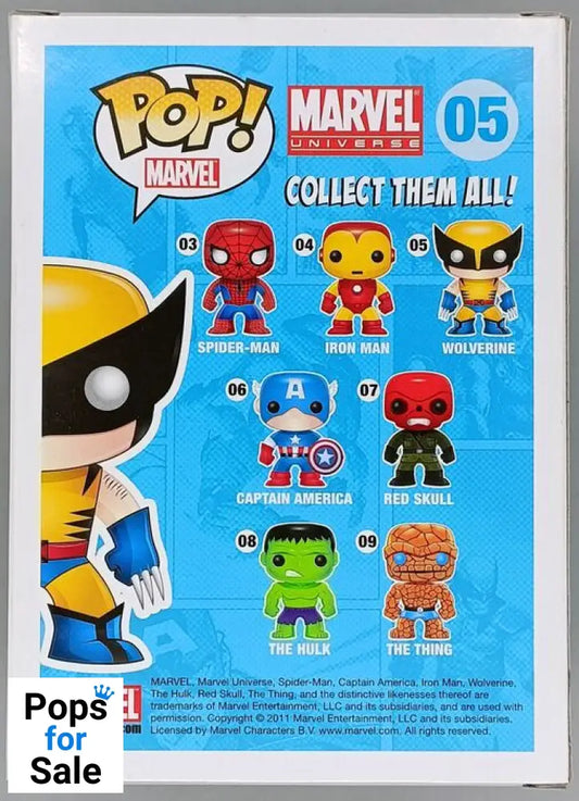 #05 Wolverine (Brown) - Marvel - Exclusive Funko POP