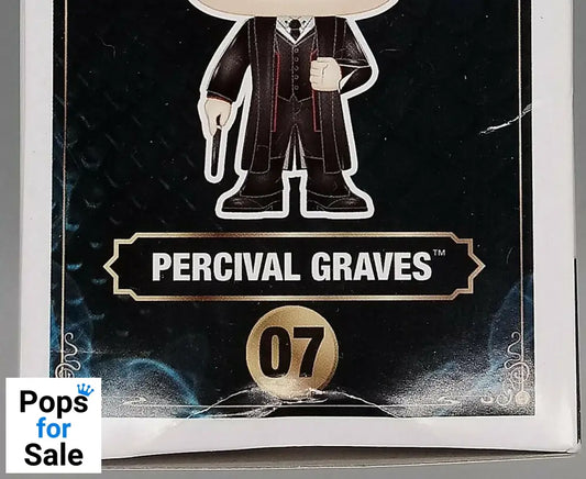 07 Percival Graves - Fantastic Beasts Funko POP - Box Damaged