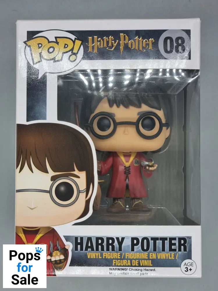 #08 Harry Potter (Quidditch) - Harry Potter Funko POP
