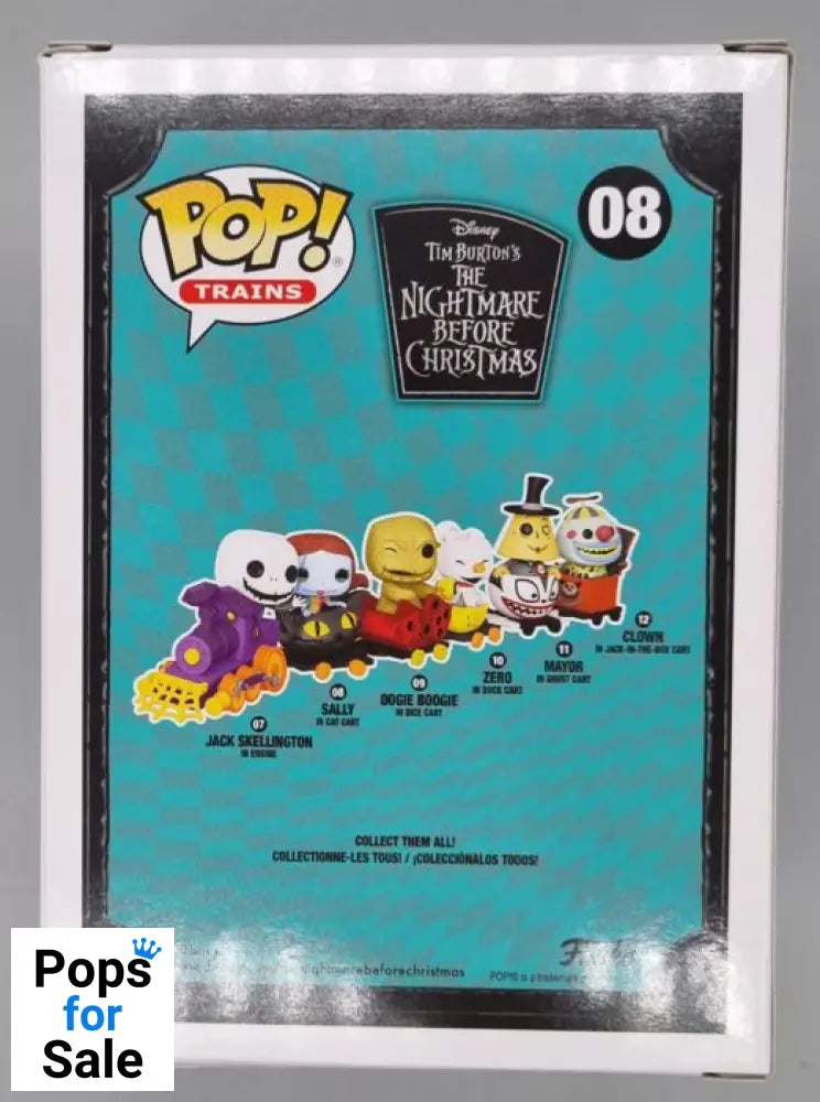 #08 Sally in Cat Cart - Trains Disney TNBC Funko POP