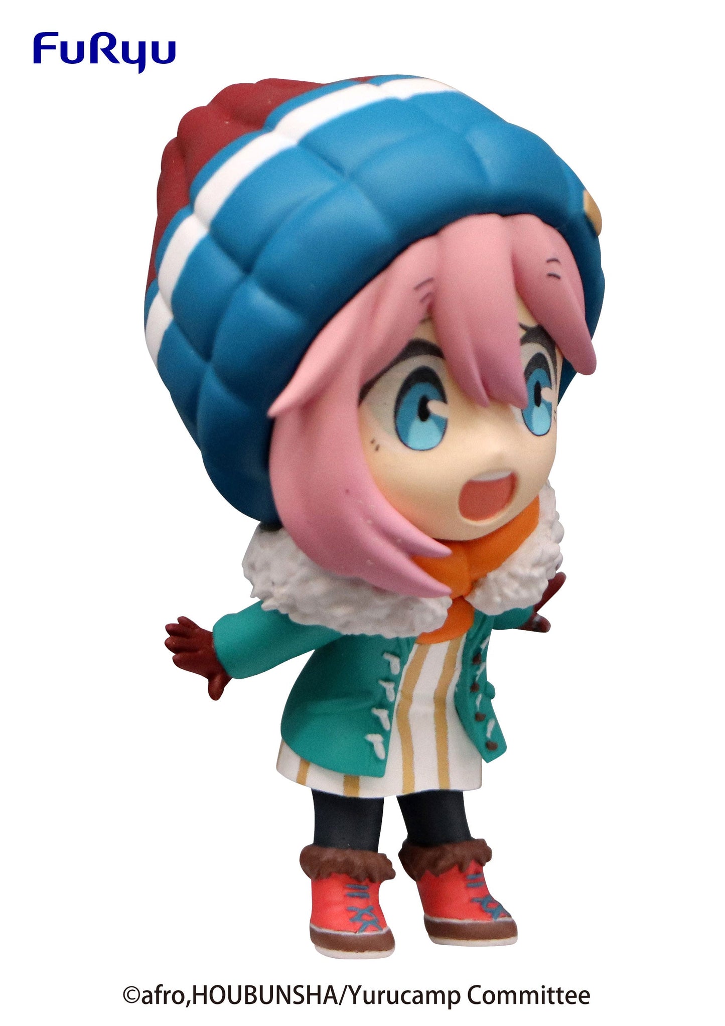 Figure Chobirume Nadeshiko Kagamihara - Laid-Back Camp S2 Vinyl Figure