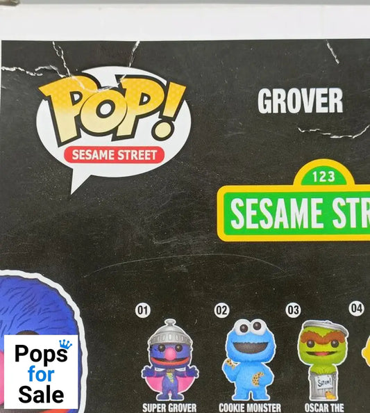 #09 Grover - Sesame Street - Box Damaged Funko POP
