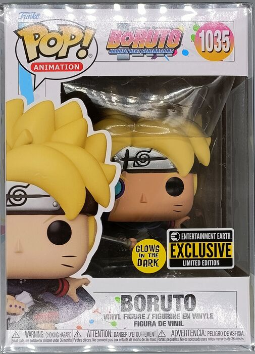 #1035 Boruto (w/ Marks) Glow Boruto Naruto Next Generations Funko POP