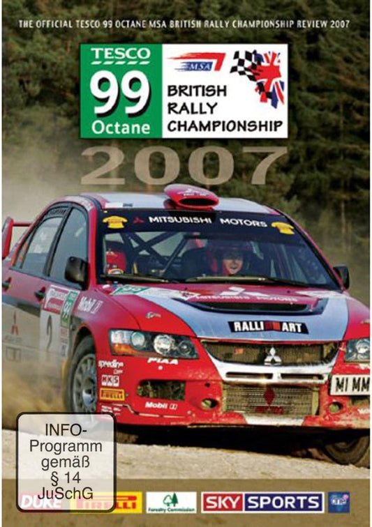 British Rally Championship Review 2007 (2008) - DVD