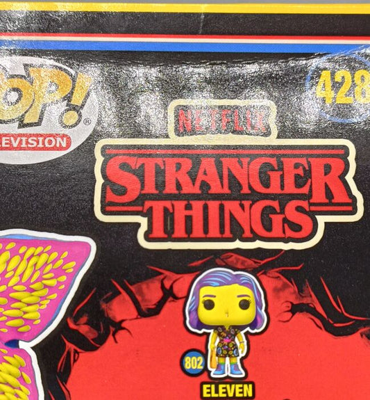 #428 Demogorgon Blacklight - Stranger Things - Box Damaged Funko POP