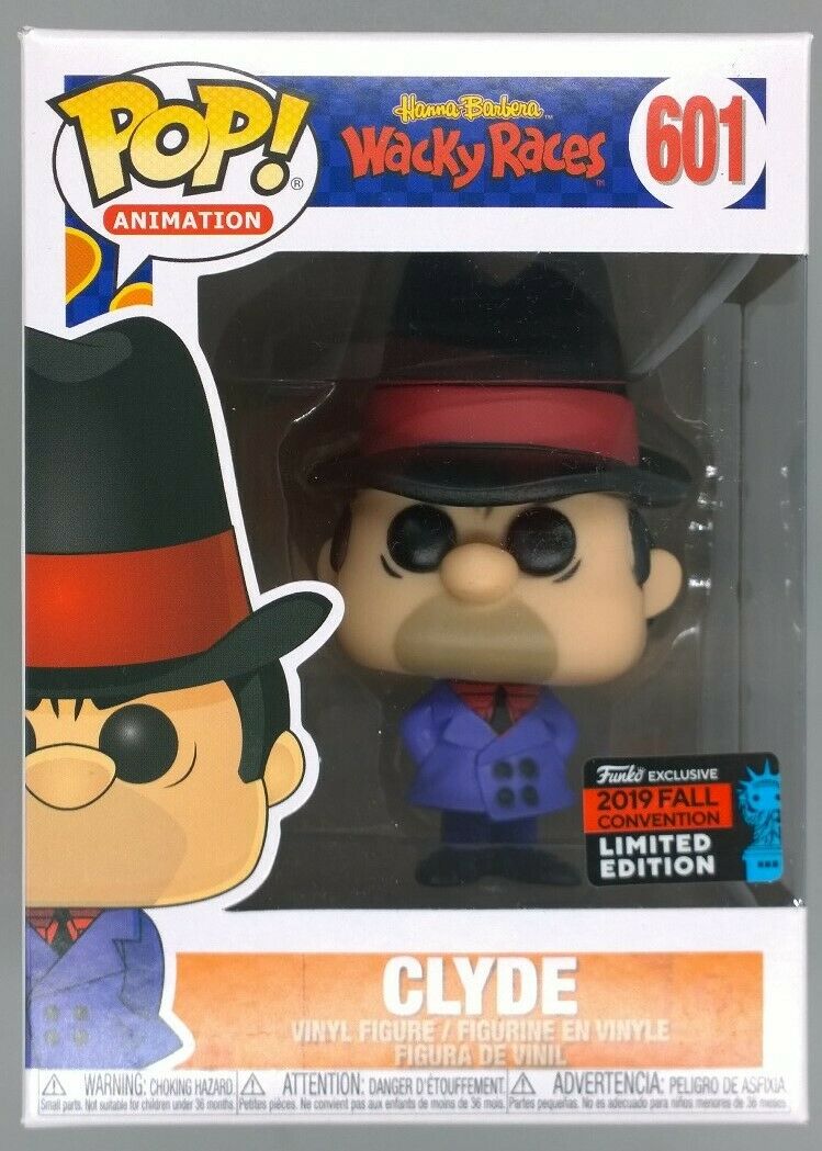 #601 Clyde - Wacky Races - 2019 Con Exclusive Funko POP