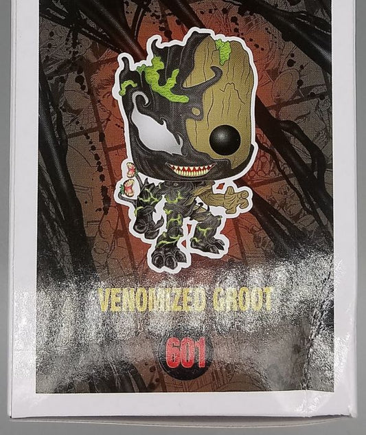 #601 Venomized Groot - Marvel Spider-Man Maximum Box Damaged Funko POP