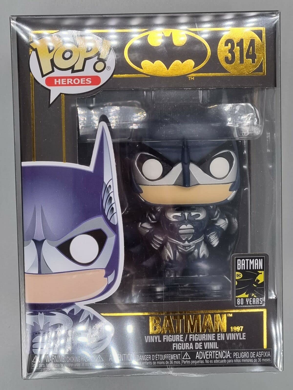 314 Batman (1997) - DC - Batman 80 Years - Funko POP - Box Damaged