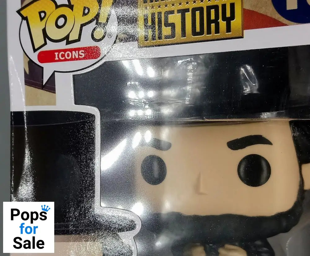 10 Abraham Lincoln - American History - Funko POP - Box Damaged