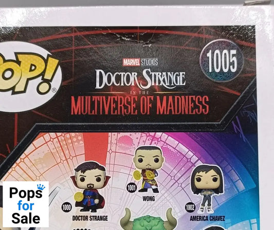 #1005 Supreme Strange - Marvel Doctor Strange 2 Box Damaged Funko POP