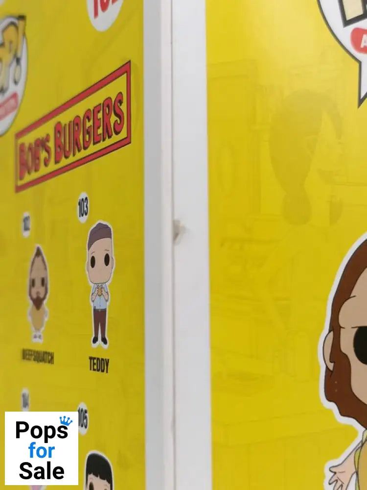 #102 Beefsquatch - Bobs Burgers - Box Damaged Funko POP