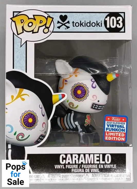 #103 Caramelo VFK21 Con Sticker - Tokidoki Funko POP