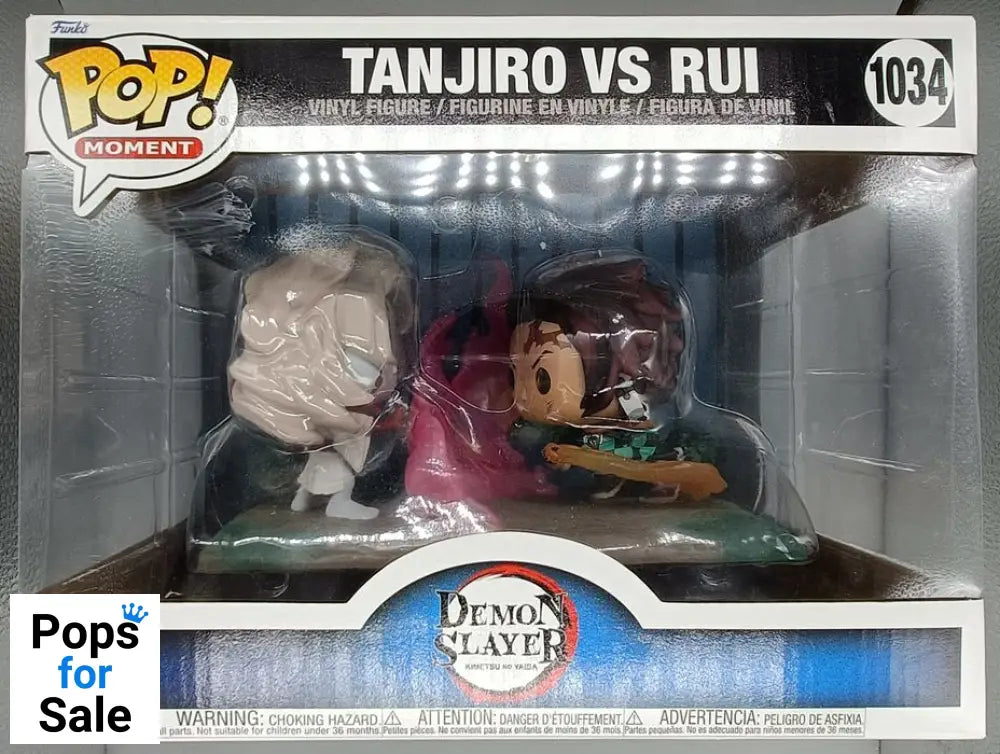 #1034 Tanjiro vs. Rui - Anime Moment - Demon Slayer Funko POP