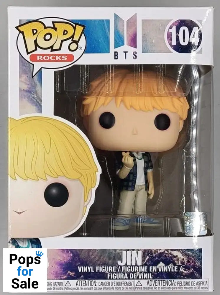104 Jin - BTS - Funko POP - Box Damaged
