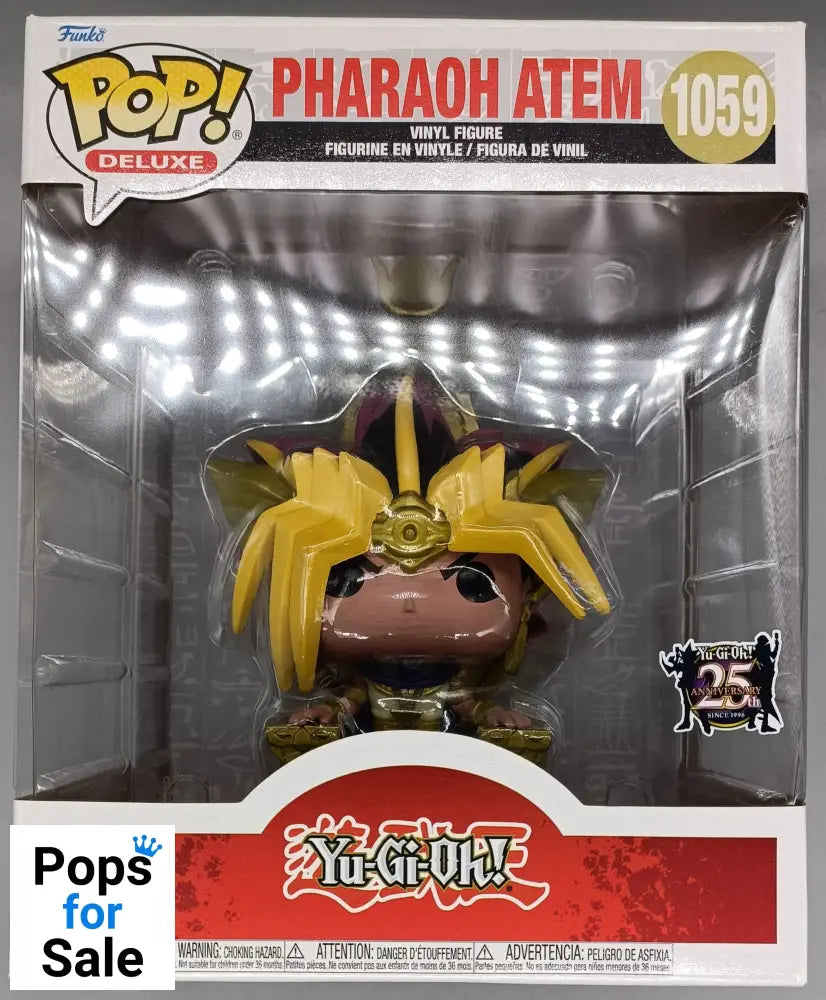 1059 Pharaoh Atem Deluxe - Yu-Gi-Oh Funko POP
