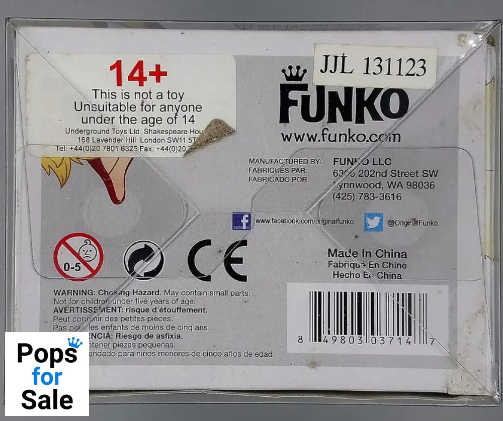 106 Snarf - Thundercats - Funko POP - Box Damaged