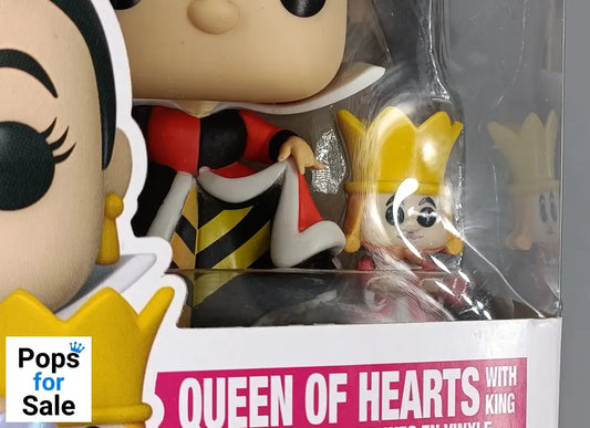 1063 Queen of Hearts (with King) Disney Alice in Wonderland Funko POP - Box Damaged