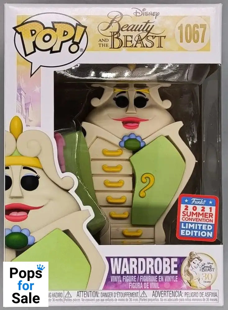 1067 Wardrobe - Disney Beauty And The Beast - 2021 Con Funko POP