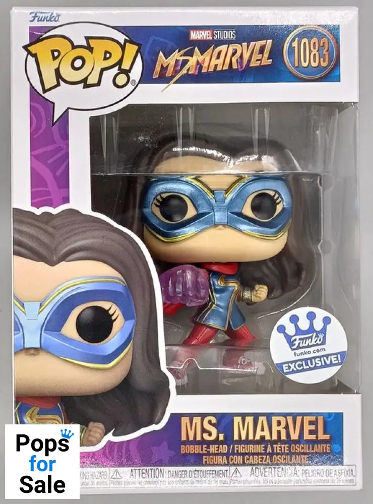#1083 Ms. Marvel (w/ Big Fist) - Marvel Ms. Marvel Funko POP