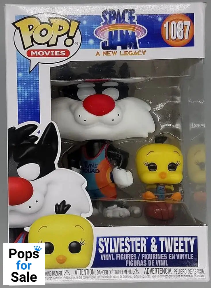 1087 Sylvester & Tweety - Space Jam - Funko POP - Box Damaged