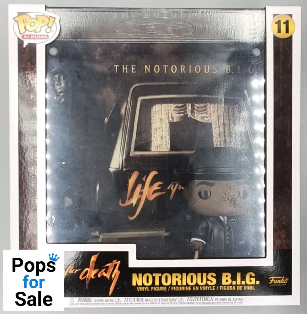 11 Notorious B.I.G. (Life After Death) - Rocks - Albums Funko POP