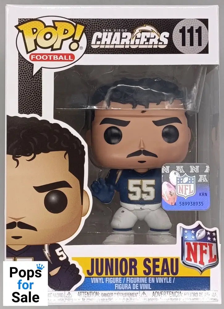 111 Junior Seau - NFL - San Diego Chargers Funko POP