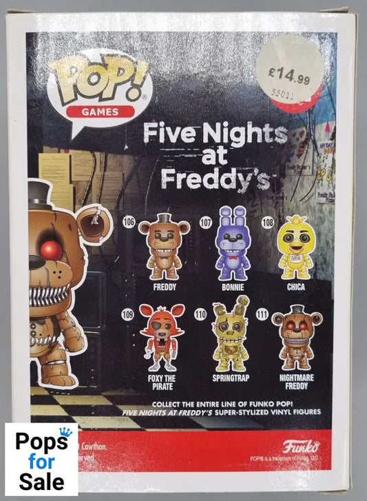 111 Nightmare Freddy - Five Nights at Freddy's FNAF Funko POP
