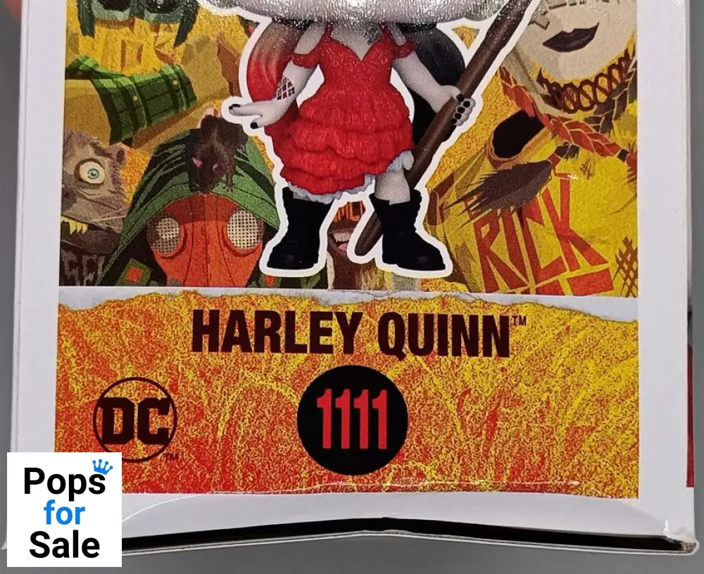 #1111 Harley Quinn (Damaged Dress) The Suicide Squad Box Damaged Funko POP