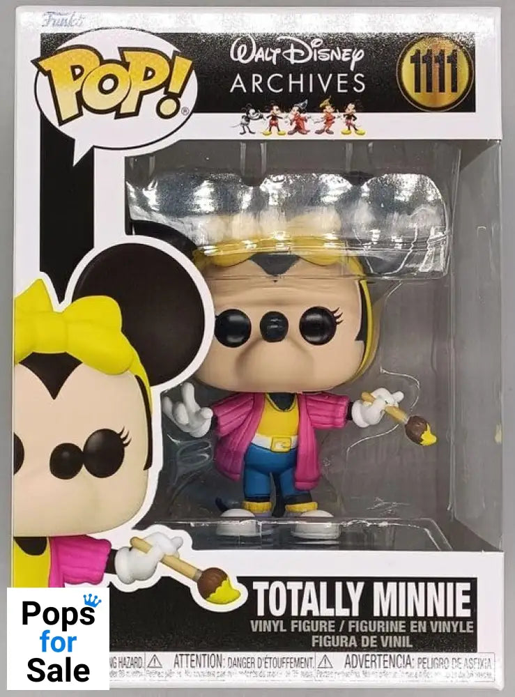 1111 Totally Minnie (Archives) - Disney Funko POP - Box Damaged