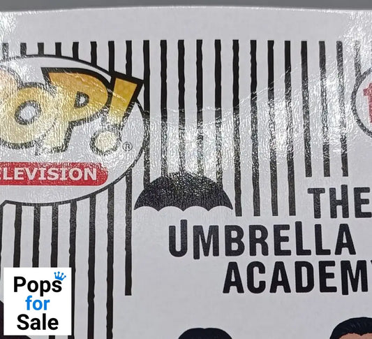 #1117 Number Five (w/ Axe) - Umbrella Academy - Box Damaged Funko POP