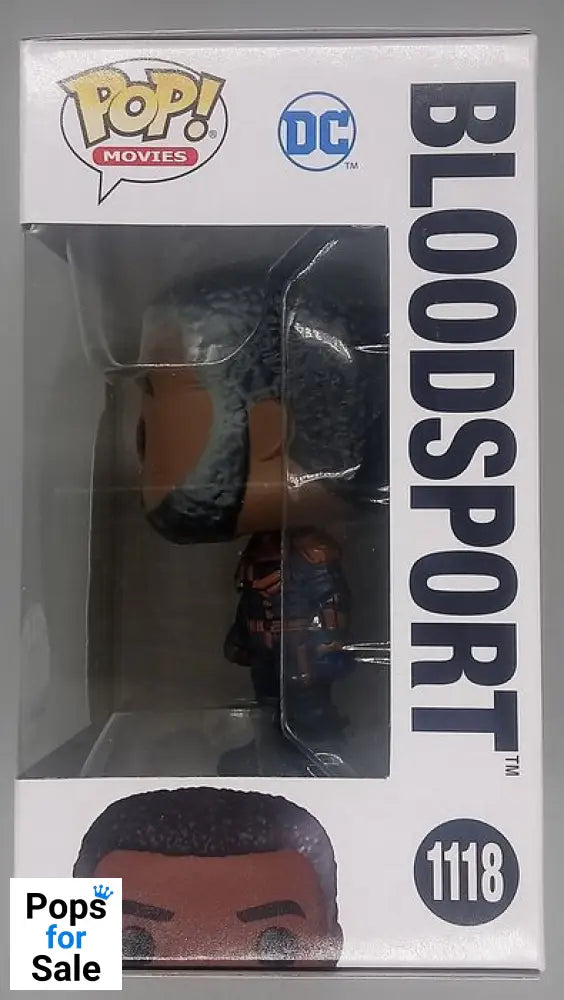 #1118 Bloodsport (Unmasked) - The Suicide Squad - Funko Exc Funko POP