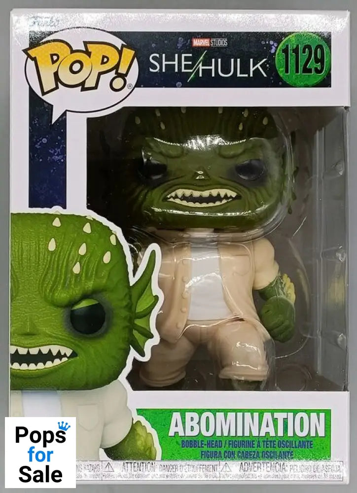 #1129 Abomination - Marvel She-Hulk - Brand New Funko POP in Protector