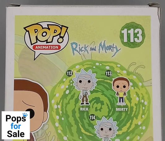 113 Morty - Rick and Morty - Box Damaged Funko POP