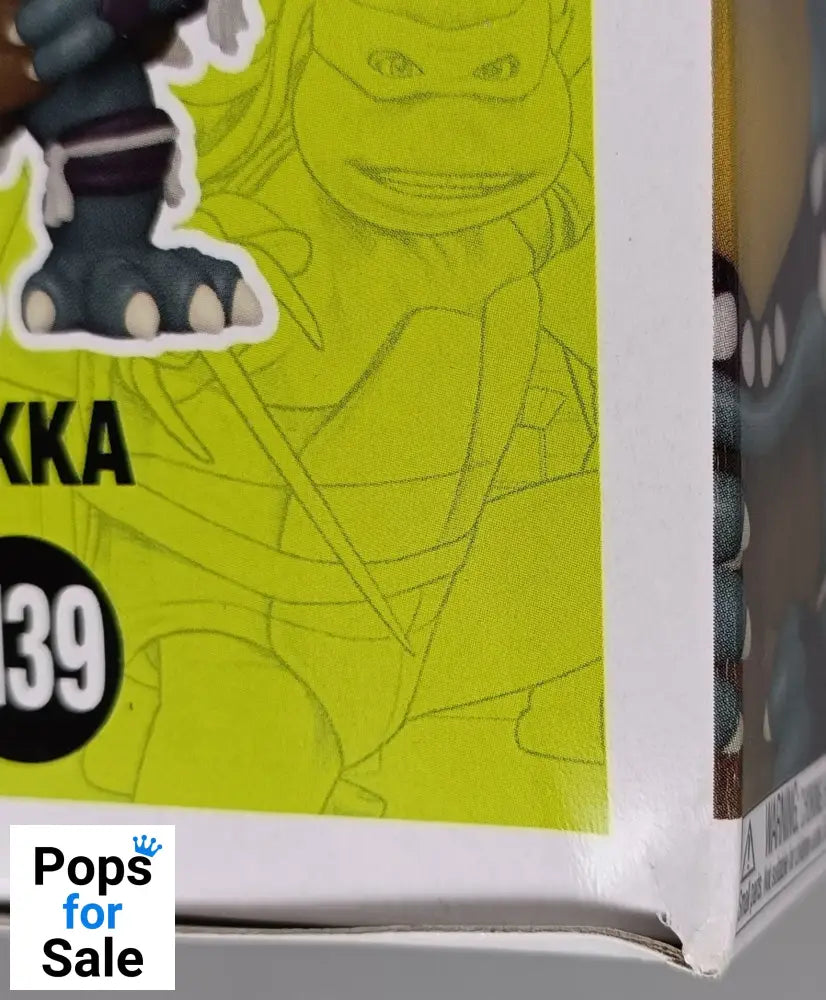 1139 Tokka - Teenage Mutant Ninja Turtles TMNT 2: Secret of the Ooze - Funko POP - Box Damaged