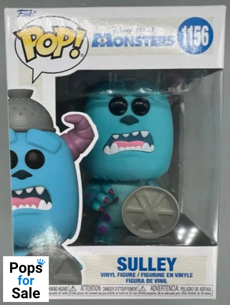 #1156 Sulley (w/ Lid) - Disney Monsters Inc Funko POP