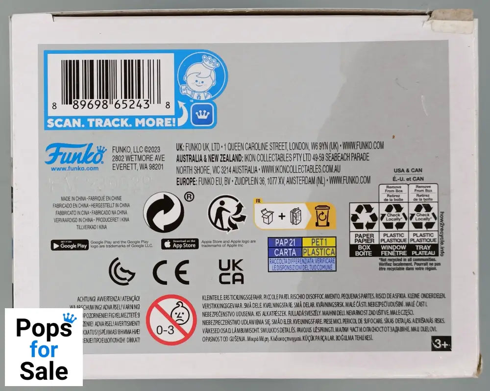 #1160 Nozel Silva - Black Clover - 2023 Con - Box Damaged Funko POP