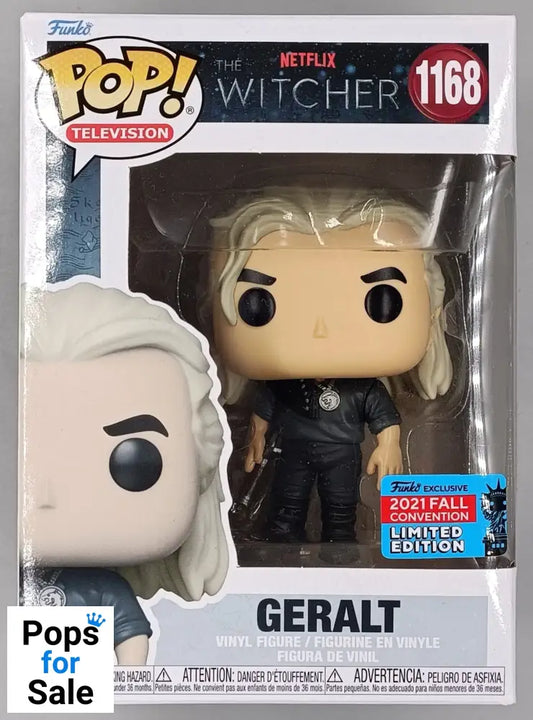 1168 Geralt (Casual) The Witcher - 2021 Con Funko POP