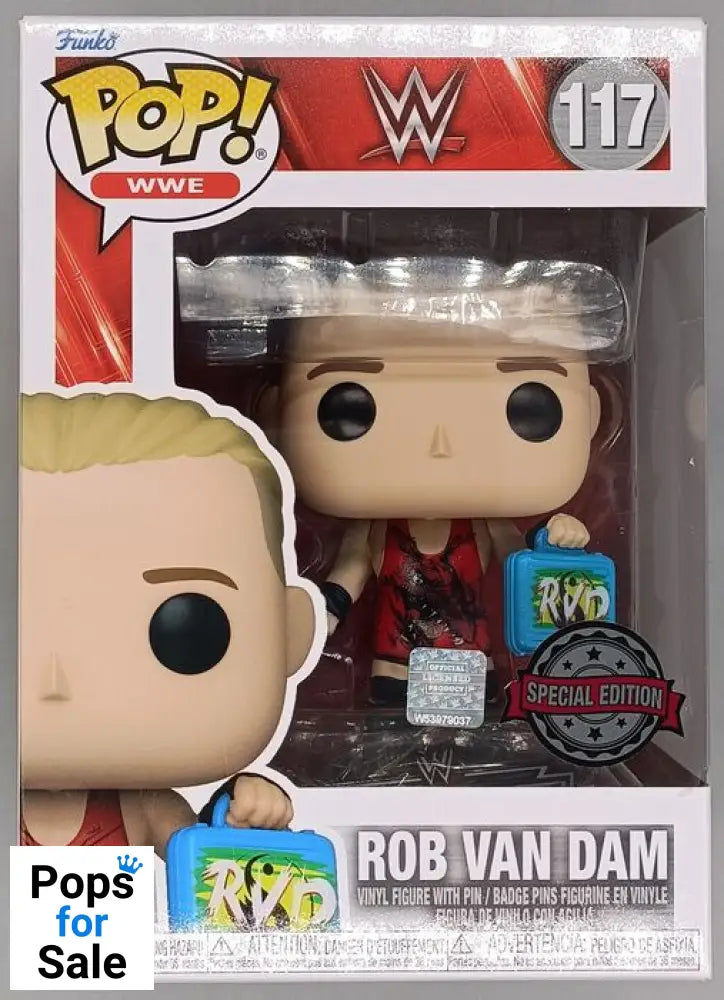 #117 Rob Van Dam - WWE Funko POP