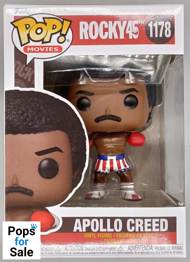 #1178 Apollo Creed - Rocky 45th Anniversary Funko POP
