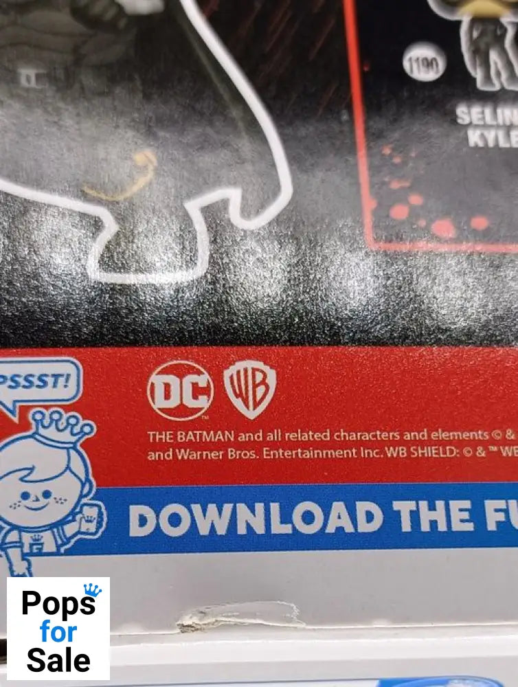 1189 Batman (BattleReady) DC The Batman - Box Damaged Funko POP