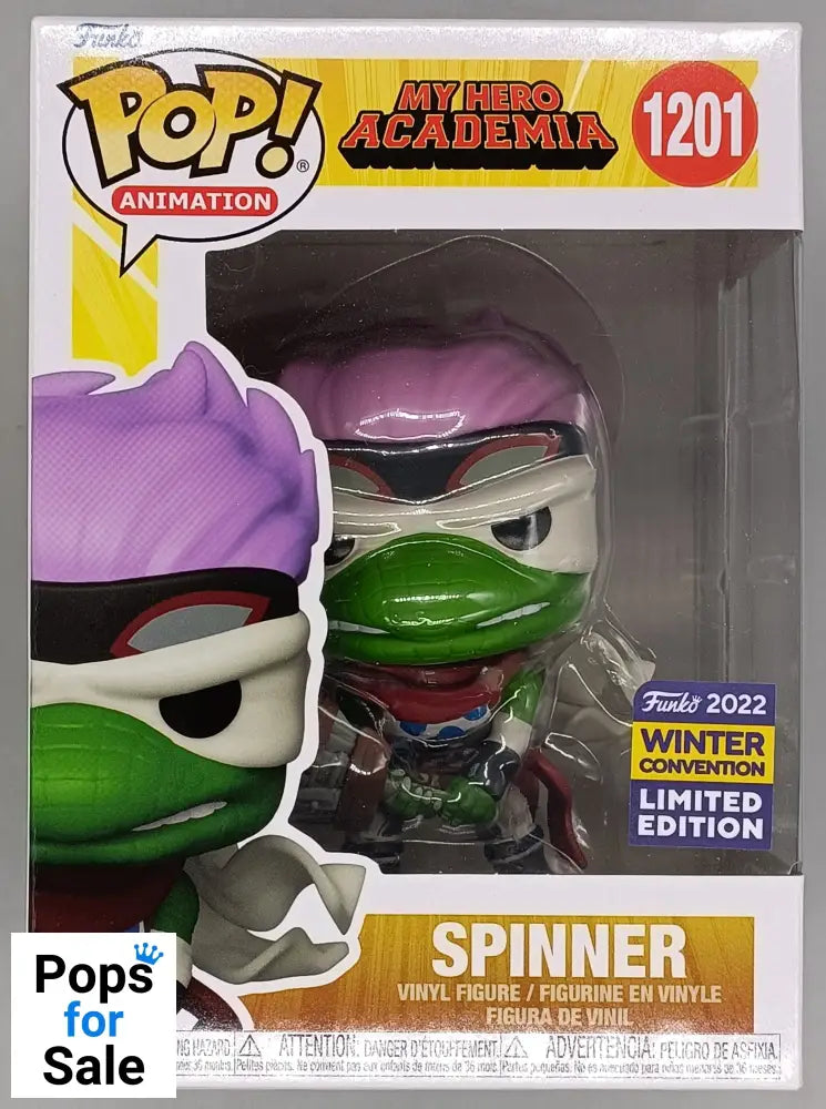 1201 Spinner - My Hero Academia - 2022 Con Funko POP - Brand New
