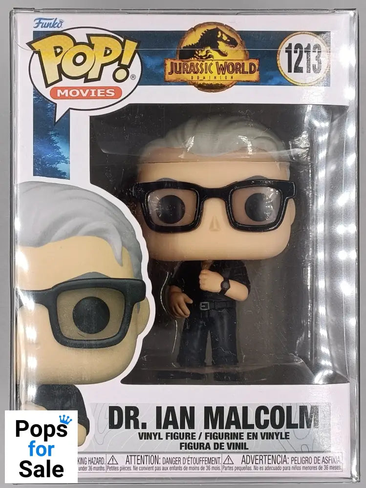 #1213 Dr. Ian Malcolm - Jurassic World Dominion Funko POP