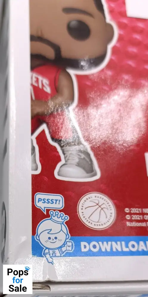 122 John Wall (Houston Rockets) - NBA - Box Damaged Funko POP