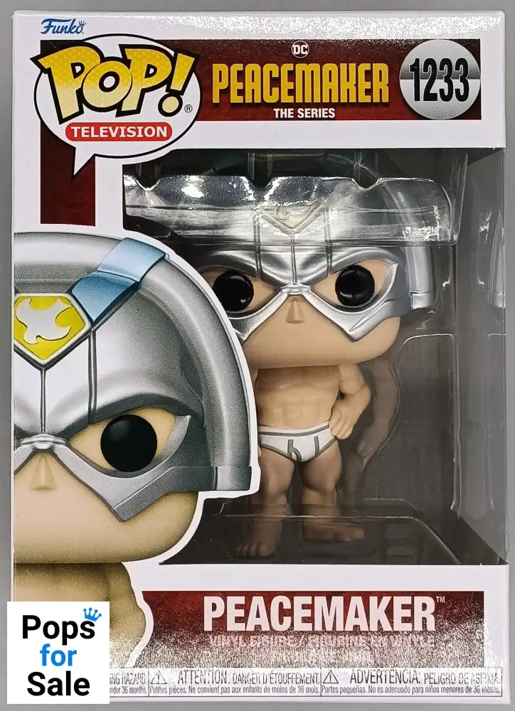 1233 Peacemaker (in Underwear) - DC Peacemaker Funko POP