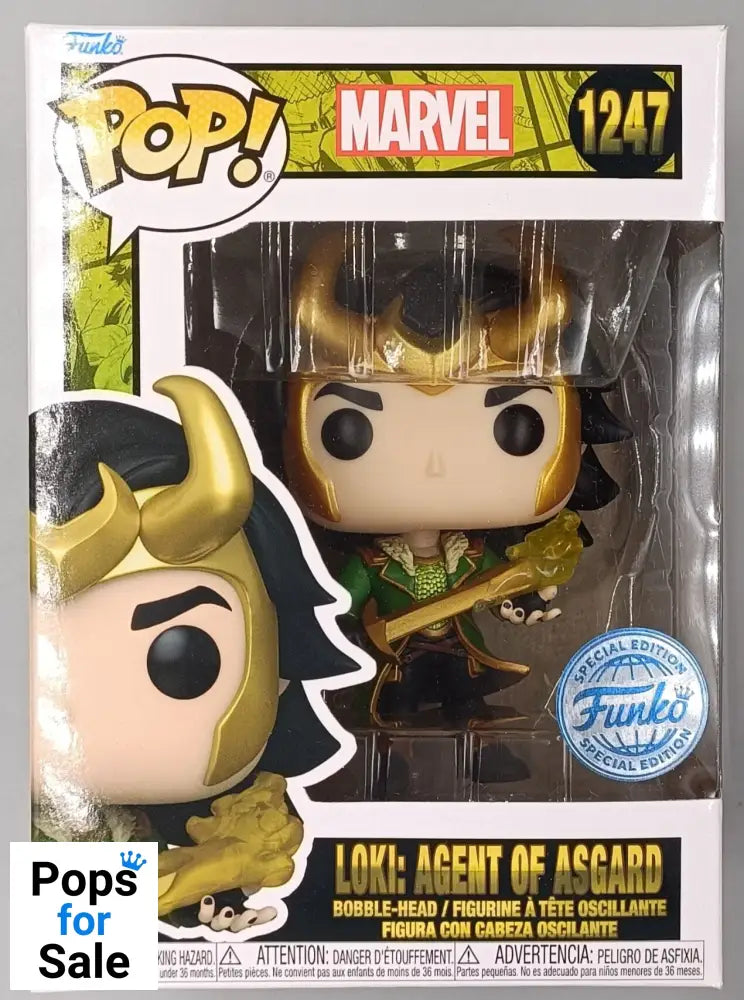 1247 Loki: Agent of Asgard - Marvel Funko POP