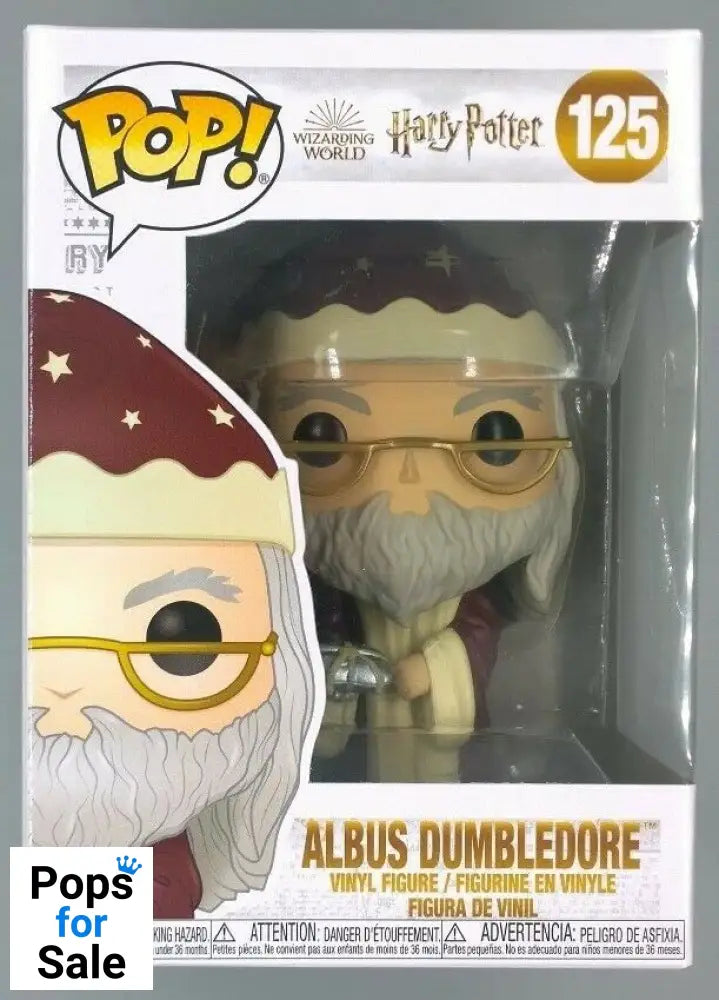 125 Albus Dumbledore (Holiday) - Harry Potter - Funko POP - Box Damaged