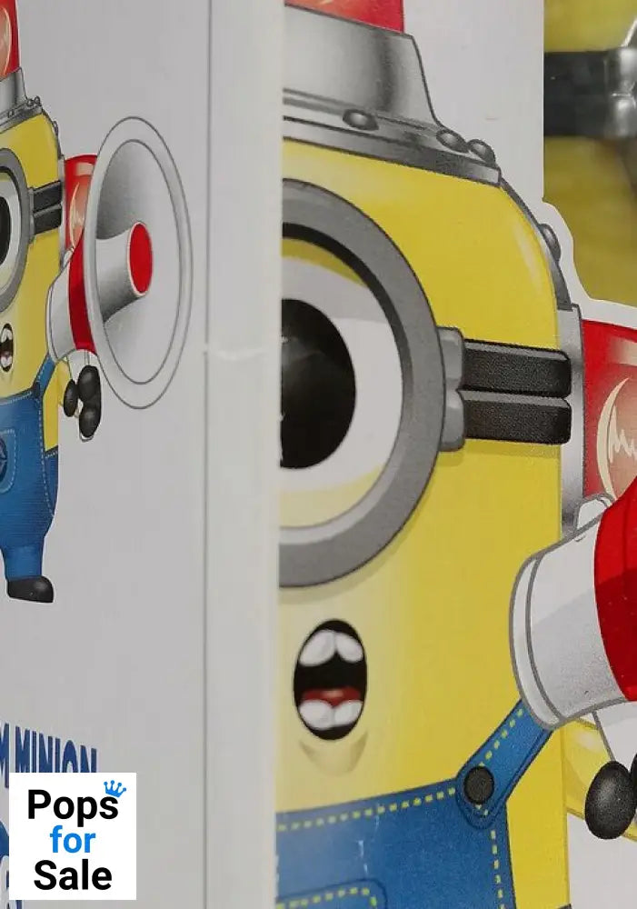 #126 Fire Alarm Minion - Despicable Me 2 - Box Damaged Funko POP