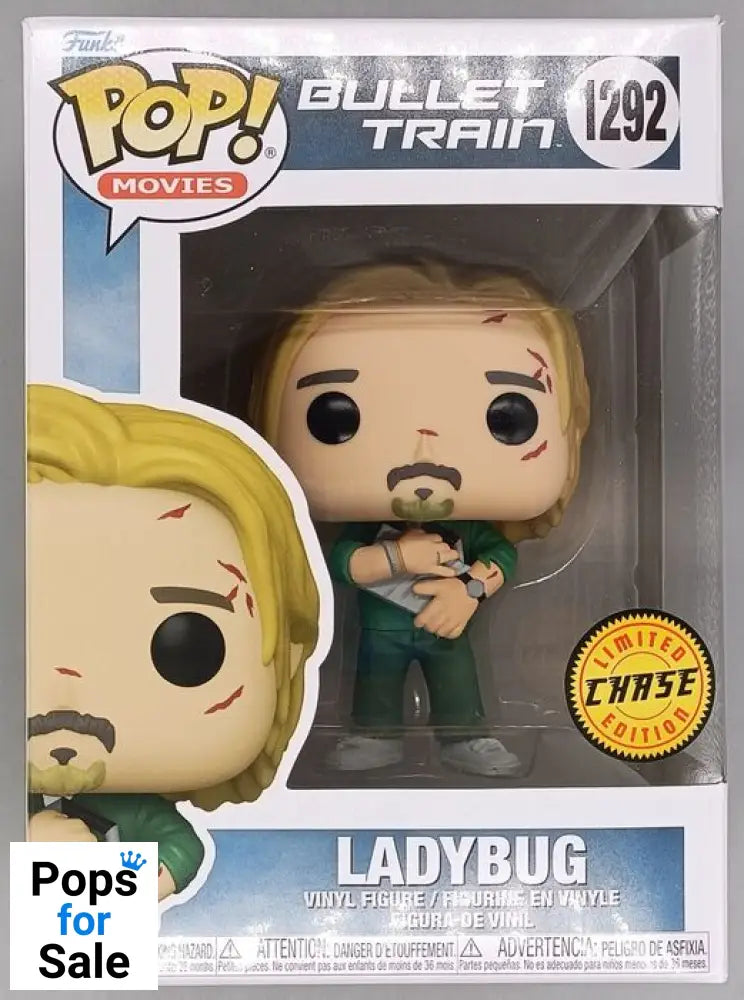 #1292 Ladybug (Fight) - Chase - Bullet Train - NEW Funko POP